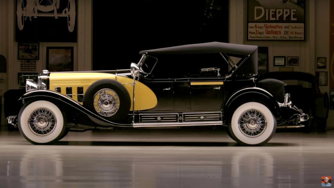 1930 Cadillac V-16 on Jay Leno's Garage