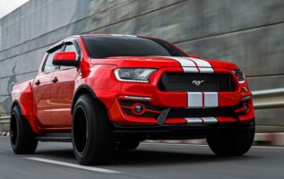 Thai’s WAT Ford Ranger Sends Sportscar Vibes With Shelby Mustang Like Face And Bolt-On Fenders