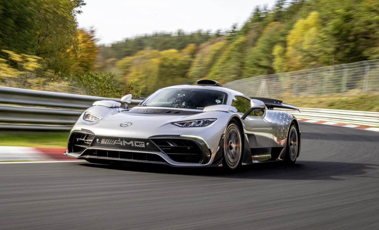 Mercedes-Benz AMG One laps the Nürburgring in 6:35.183 - Oct. 2022